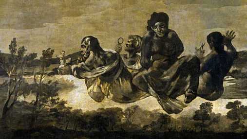 las parcas de Goya